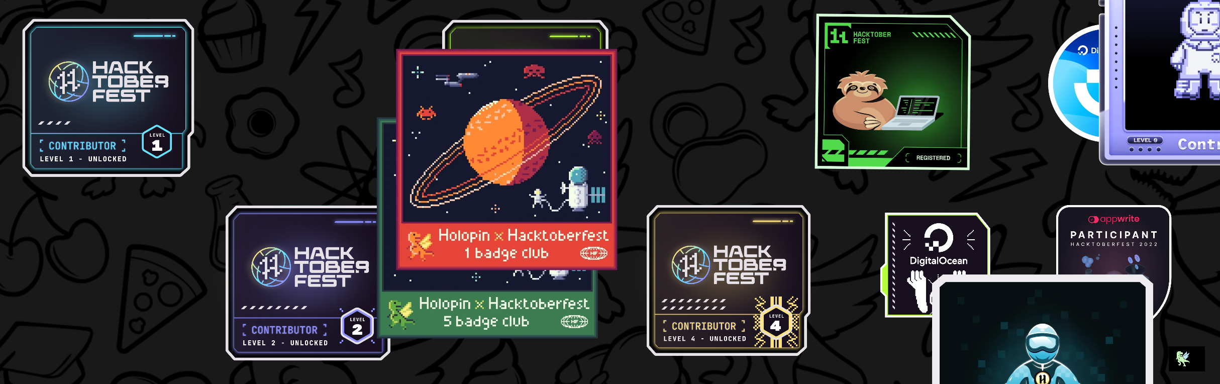 @albinvar's Holopin board