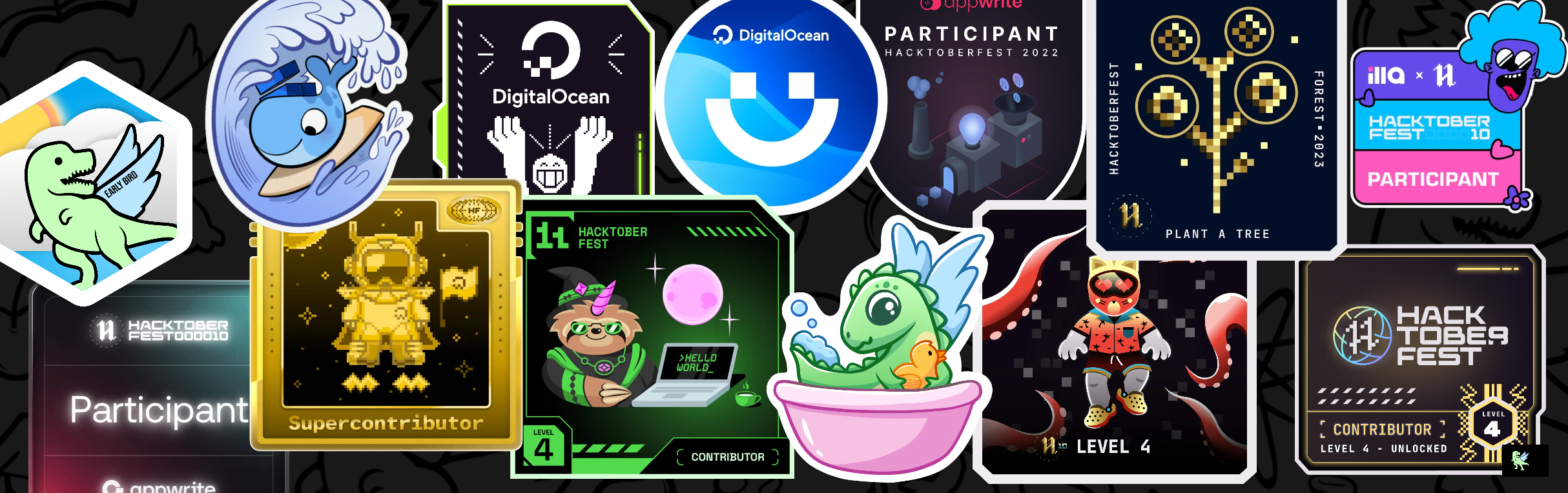 @birjuvachhani's Holopin board