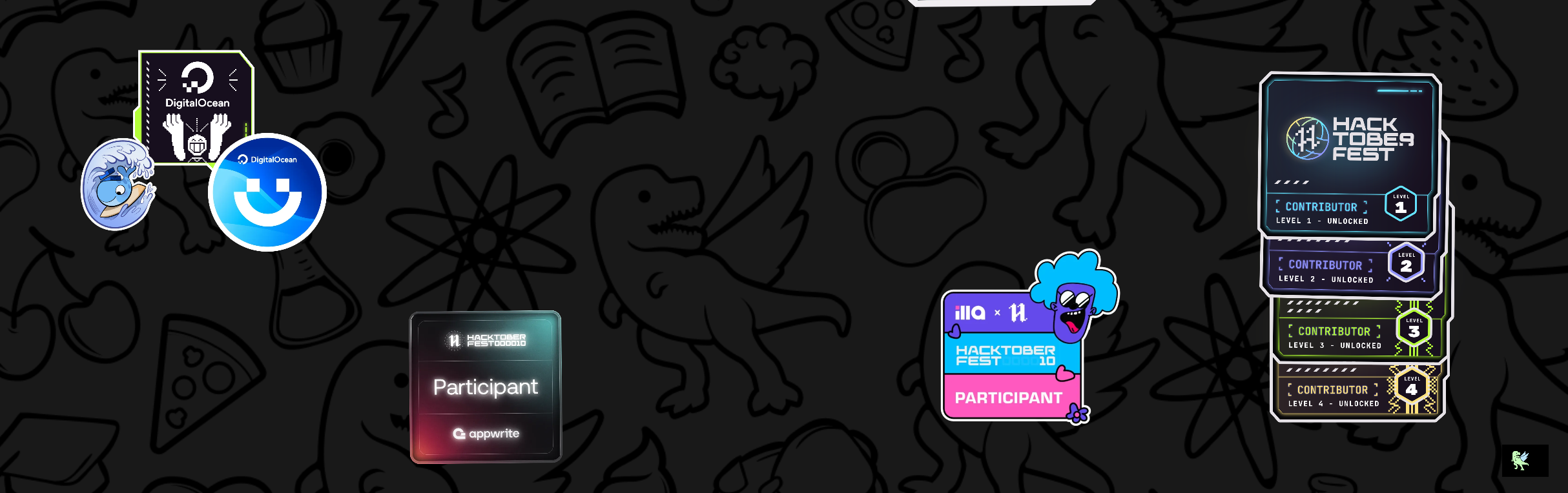 @dilutewater's Holopin board