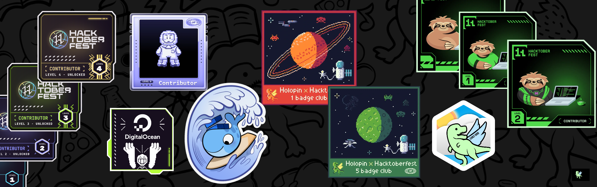 @dipper's Holopin board