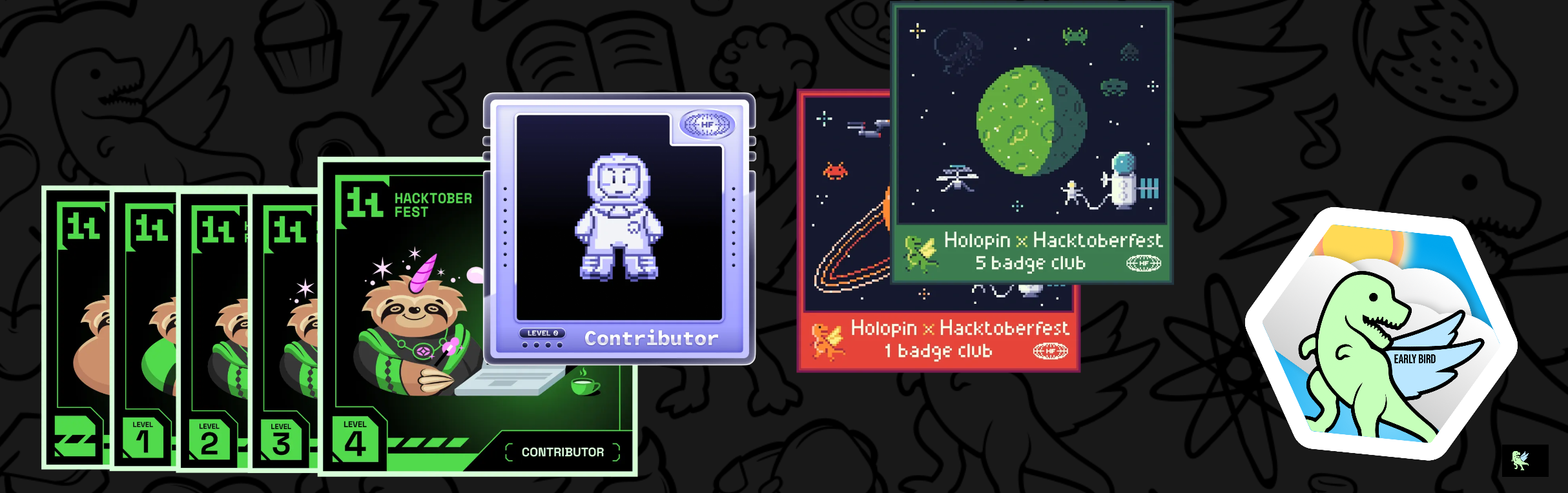 An image of @johnny603's Holopin badges, which is a link to view their full Holopin profile
