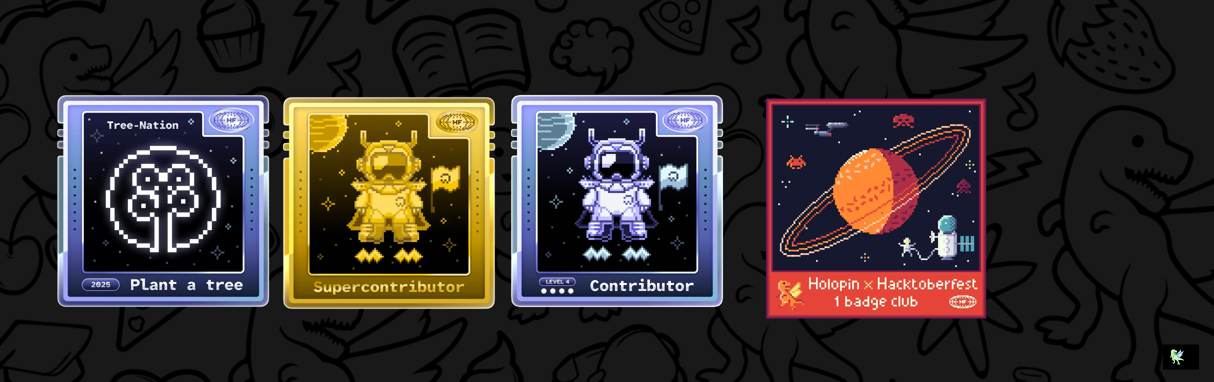 An image of @jonasmelo21's Holopin badges, which is a link to view their full Holopin profile