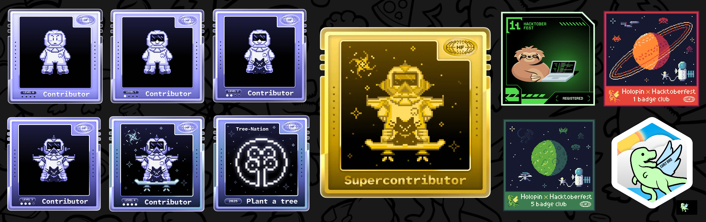 An image of @kris2005mehra's Holopin badges, which is a link to view their full Holopin profile