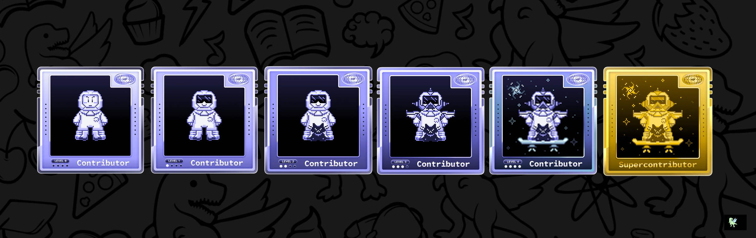 An image of @marjanahmed's Holopin badges, which is a link to view their full Holopin profile