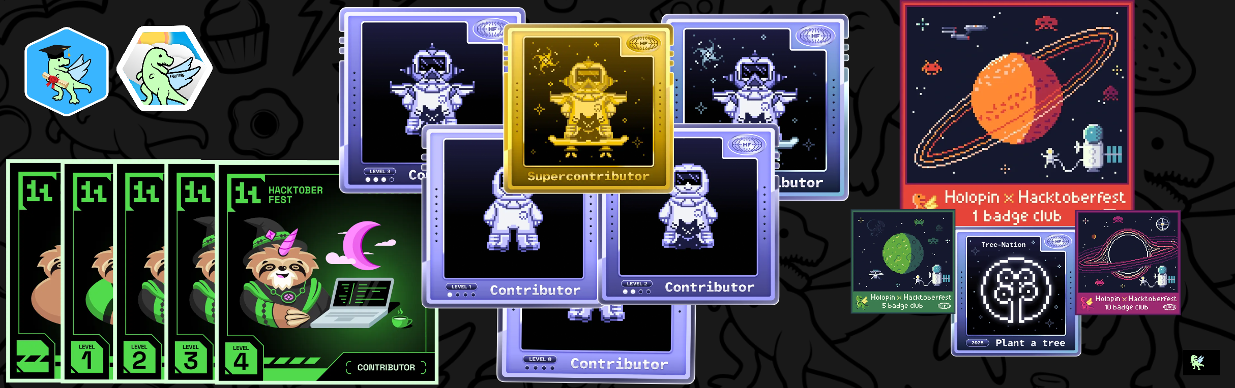 @masabinhok's Holopin badges