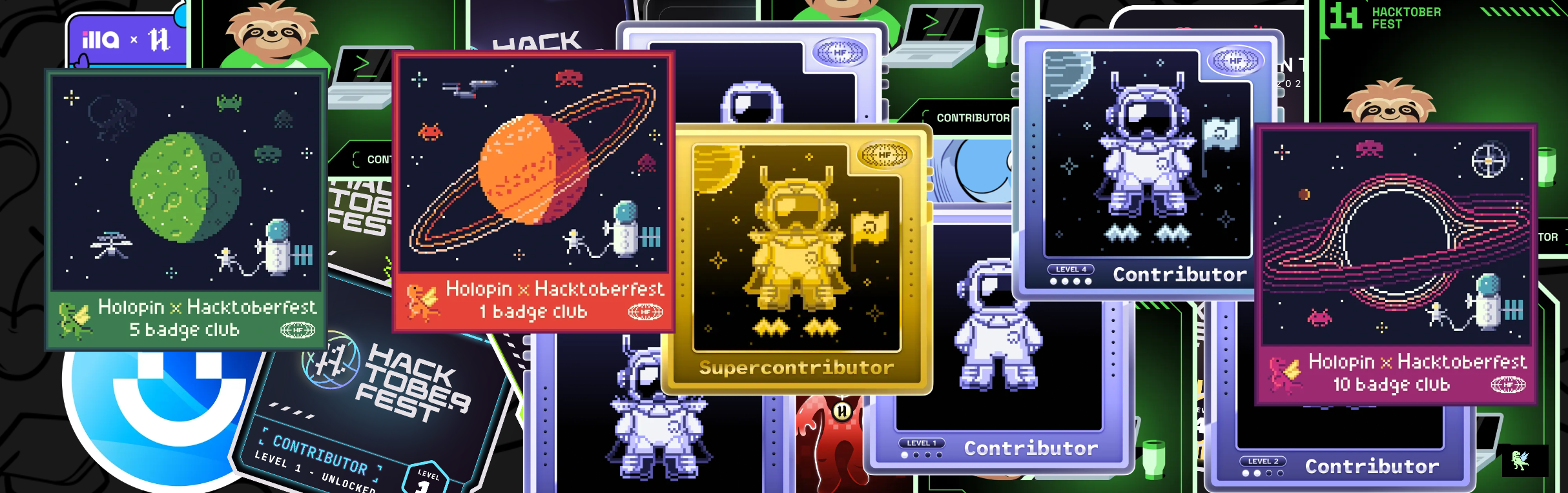 @mattn's Holopin board