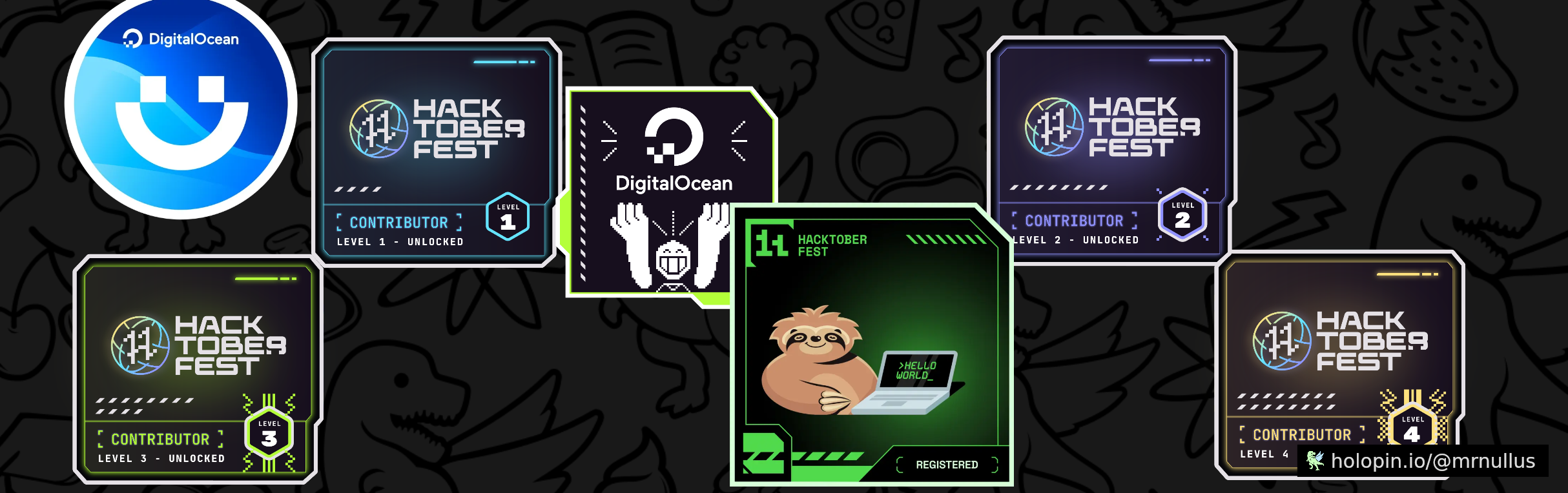 @mrnullus's Holopin board