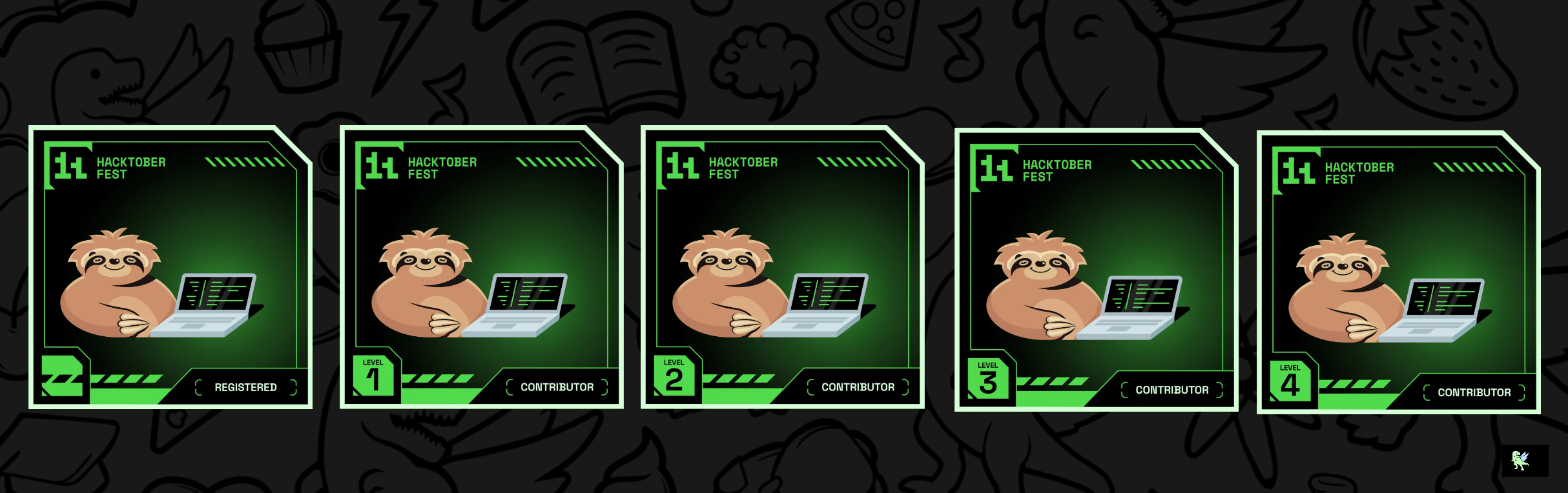 An image of @mullaayesha04's Holopin badges, which is a link to view their full Holopin profile