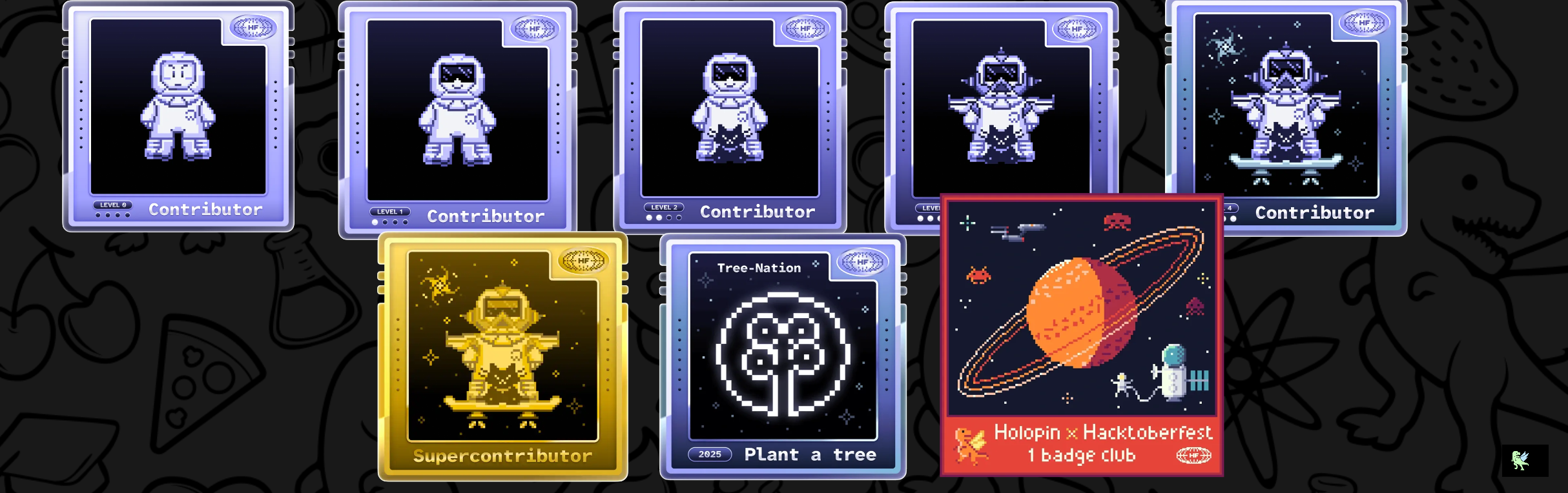 Le mie Holopin badges