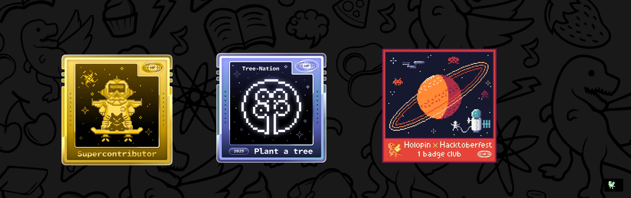 @ramanujdroid's Holopin badges