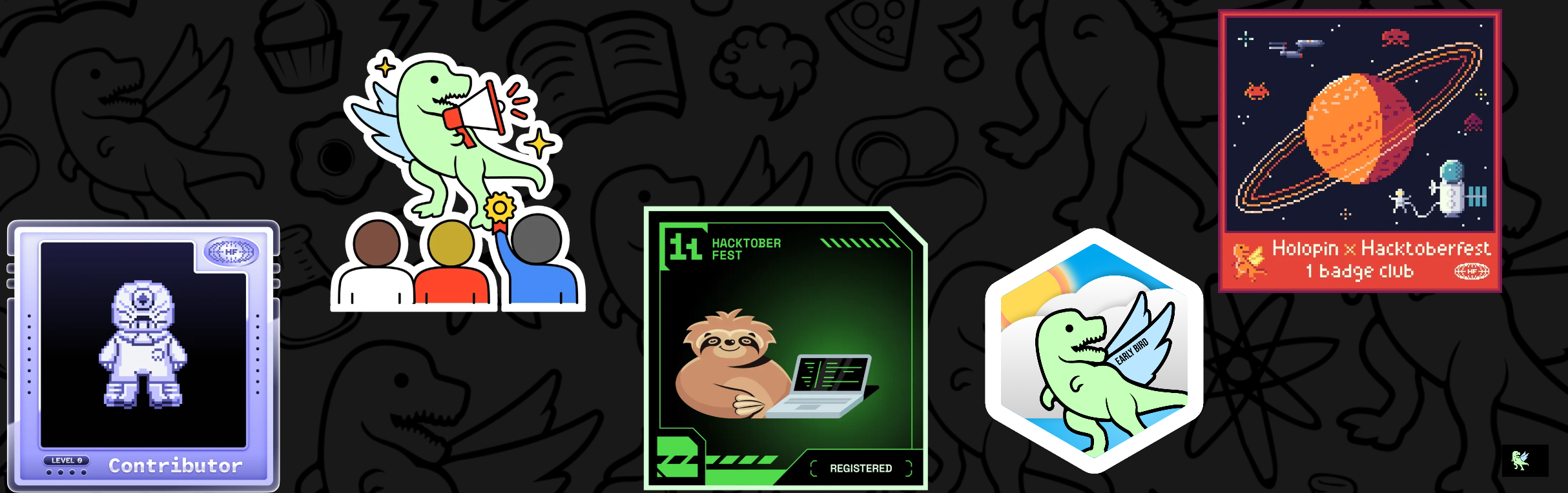 @t1noo7's Holopin board