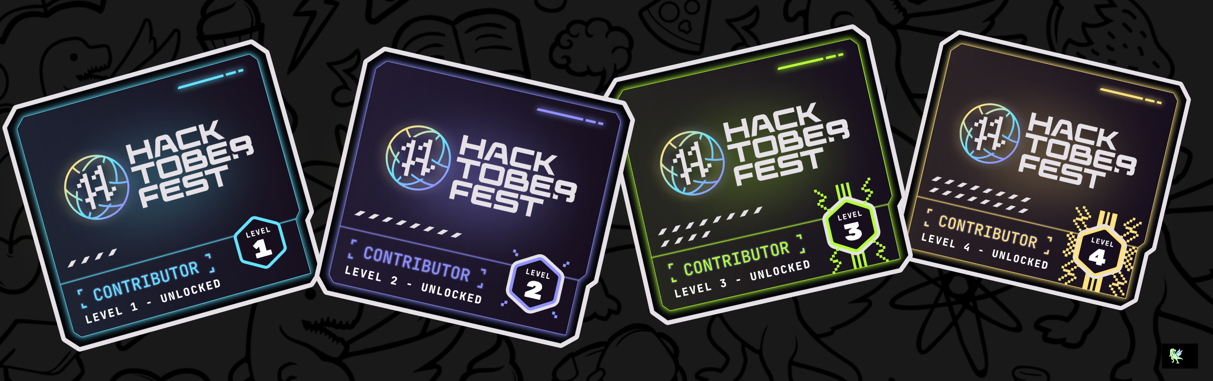 @yunghog's Holopin board