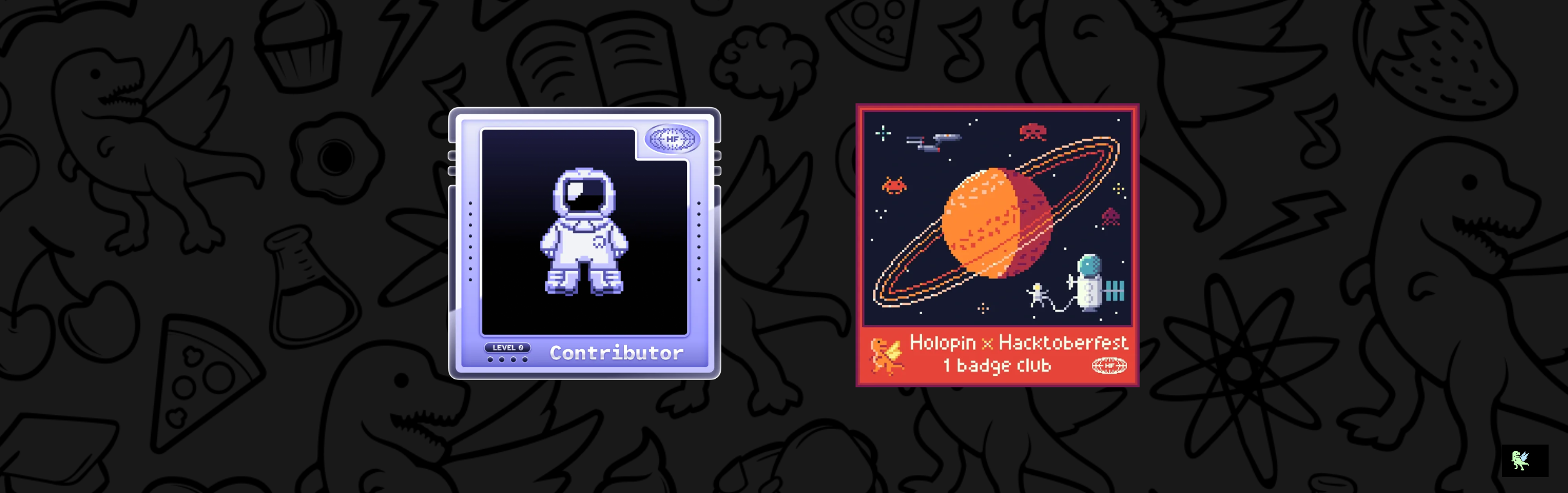An image of @zakymzn's Holopin badges, which is a link to view their full Holopin profile